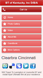 Mobile Screenshot of clearbracincinnati.com